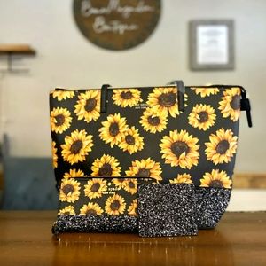 Sunflower Kate Spade 3 piece set.
